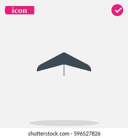 Hang glider icon.