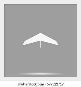 Hang glider icon.