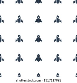hang glider icon pattern seamless white background. Editable filled hang glider icon. hang glider icon pattern for web and mobile.