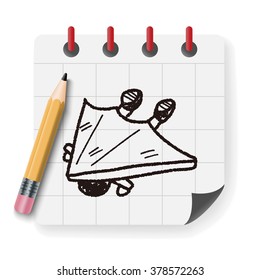 Hang gliding doodle