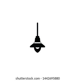 hang lamp 1 icon sign signifier vector