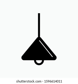 Hang Lamp Icon. Ceiling Decoration Vector, Sign and Symbol for Design, Presentation, Website or Apps Elements.