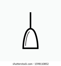 Hang Lamp Icon. Ceiling Decoration Vector, Sign and Symbol for Design, Presentation, Website or Apps Elements.