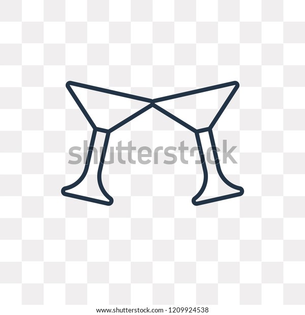 Hang out vector outline icon isolated on\
transparent background, high quality linear Hang out transparency\
concept can be used web and\
mobile