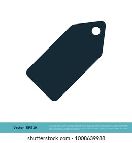 Hang Tag Icon Vector Logo Template Illustration Design. Vector EPS 10.