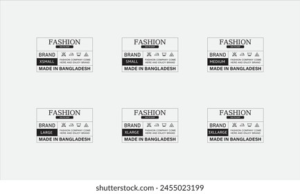 hang tag label price tag label set design