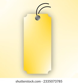 variante del modelo de precio de etiqueta colgante. con un concepto sencillo y elegante. Diseño vectorial reemplazable.