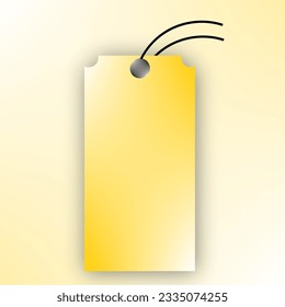 variante del modelo de precio de etiqueta colgante. con un concepto sencillo y elegante. Diseño vectorial reemplazable.