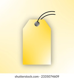 variante del modelo de precio de etiqueta colgante. con un concepto sencillo y elegante. Diseño vectorial reemplazable.