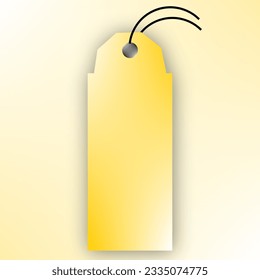variante del modelo de precio de etiqueta colgante. con un concepto sencillo y elegante. Diseño vectorial reemplazable.