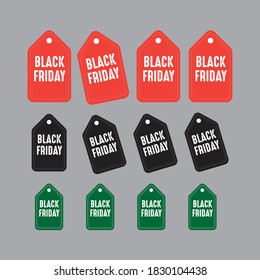 Hang tag print design,balck friday hang tag