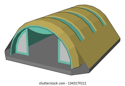 A hangar is a architectural structure looks like storehouse It is used for protection from weather maintenance repair Manufacture assembly and storage of aircraft air craft carriers and ships
