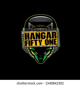 hangar fifty one vector
can be used as logo, t-shirt graphic or any other purpose