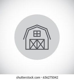  Hangar Icon Flat.