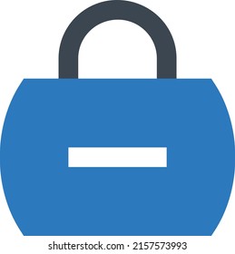 Hangbag Vektorgrafik auf transparentem Hintergrund.Hochwertige Symbole.Glyphen Vektorsymbol für Konzept und Grafikdesign.