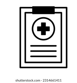 Icono vector de gráfico colgado de fácil modificación

