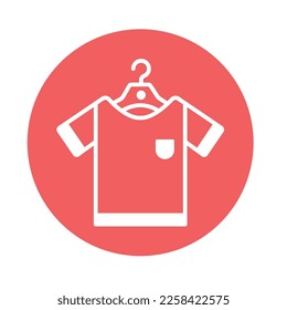Hanged clothing  Vector Icon which can easily modify or edit

