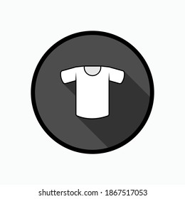 Hanged T-shirt Icon. Laundry Symbol - Vector, Sign for Design, Presentation, Website or Apps Elements.