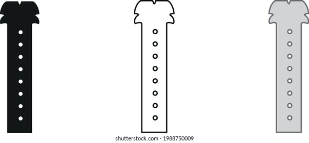 Hängeratsymbol, Vektorgrafik
