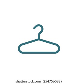 Hanger bedroom icon vector basic design simple and modern concept graphic