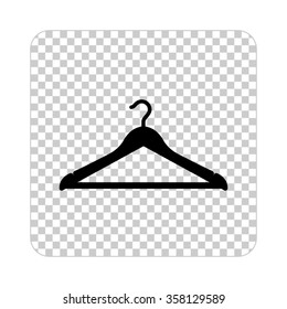 Hanger  - black vector icon