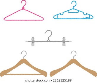 A hanger is a broad term for hanging organizers. often refers to clothes hangers