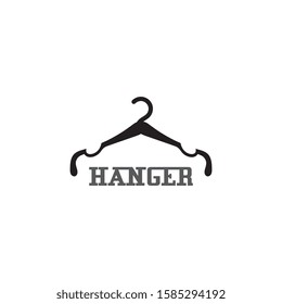 Hanger cloth icon flat design concept vector template