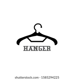 Hanger cloth icon flat design concept vector template