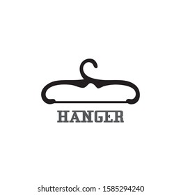 Hanger cloth icon flat design concept vector template