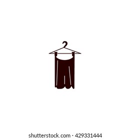 hanger, clothing, icon