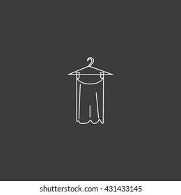 hanger clothing, icon