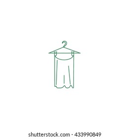 hanger, clothing, icon