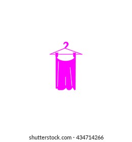 hanger, clothing, icon