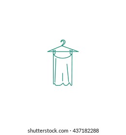 hanger, clothing, icon