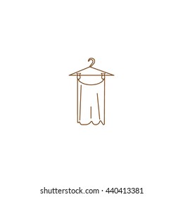 hanger, clothing, icon