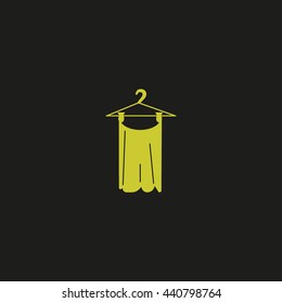 hanger, clothing, icon