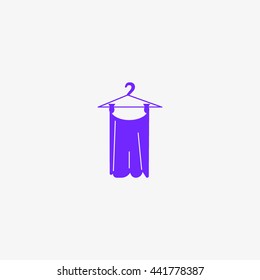 hanger, clothing, icon