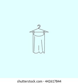 hanger, clothing, icon