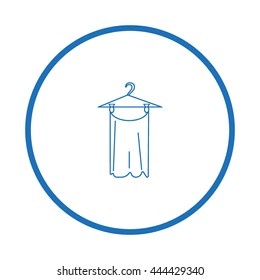 hanger, clothing, icon