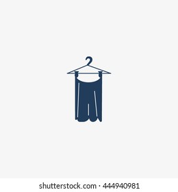hanger, clothing, icon