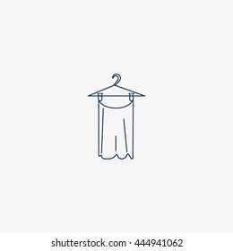 hanger, clothing, icon