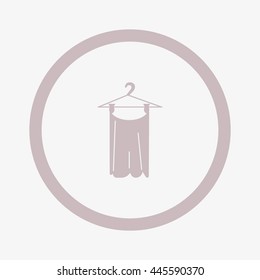 hanger, clothing, icon