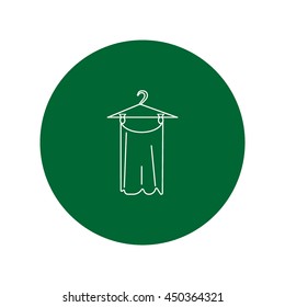 hanger, clothing, icon