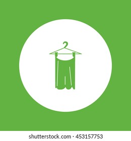 hanger, clothing, icon