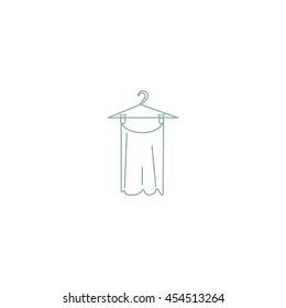 hanger, clothing, icon