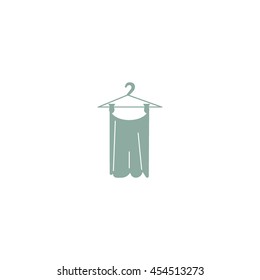 hanger, clothing, icon