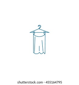 hanger, clothing, icon