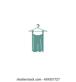 hanger, clothing, icon