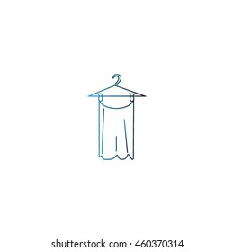hanger, clothing, icon