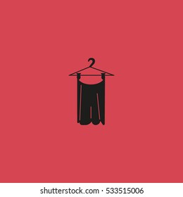 hanger, clothing, icon